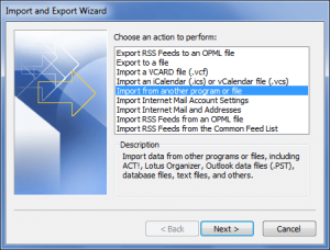 Import CSV to Outlook-2